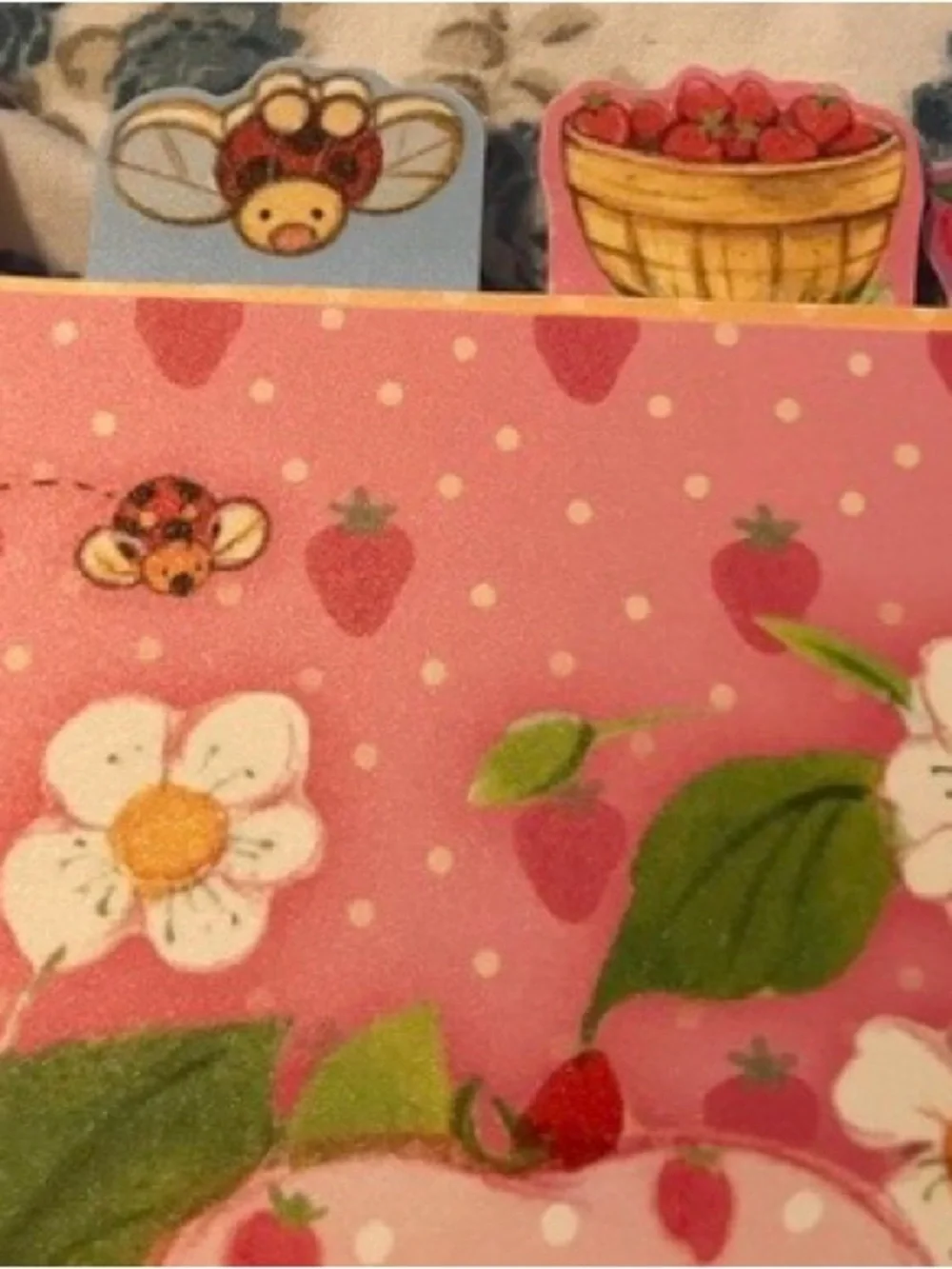 NEW Vintage Inspired Strawberry Shortcake Lined Notebook
